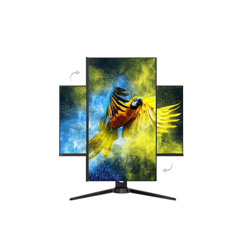 Berputar 1ms Freesync Gaming Desktop Monitor 144hz Frameless Dengan DP Output