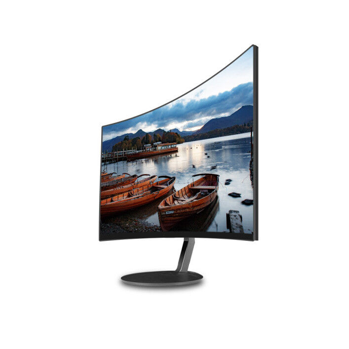 G Sync 24 Inch 1ms 144hz HDR Curved PC Gaming Monitor Dengan Panel VA