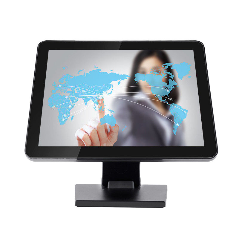 1024*768 0.297mm 15 Inch Flat Screen Monitor VGA HDMI Untuk POS