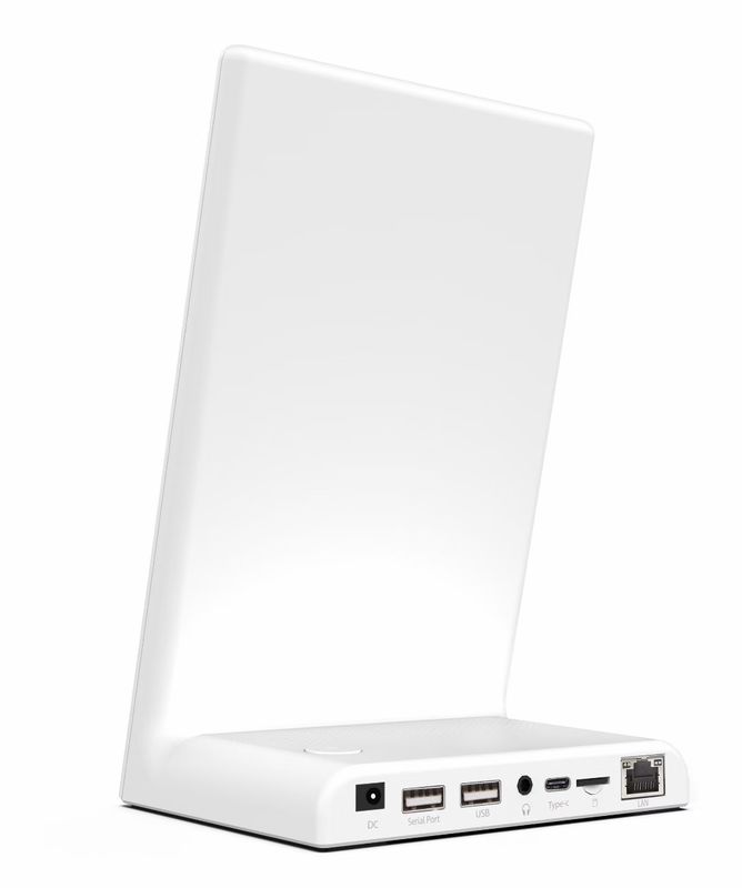 RoHS Portrait RJ45 800*1280 All In One Android Tablet Untuk POS / Perangkat Umpan Balik