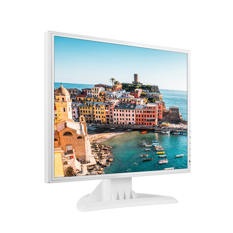 17 Inch Medical lcd Hopestar Monitor 1280 * 1024 Putih Warna AV Input