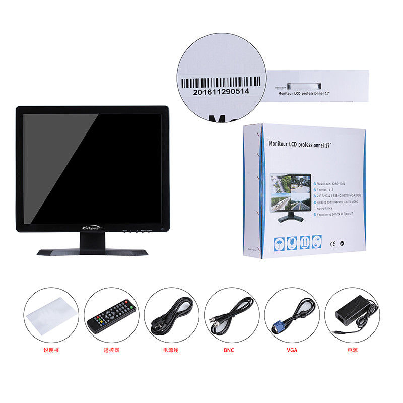 1024x768 15 " Cctv Tampilan Monitor