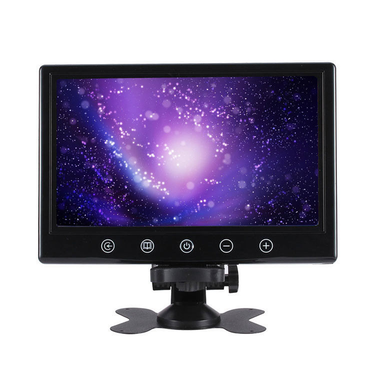 Hopestar 1024X600 10 Inch Car Monitor CCTV DVR Connect LCD Monitor Keamanan