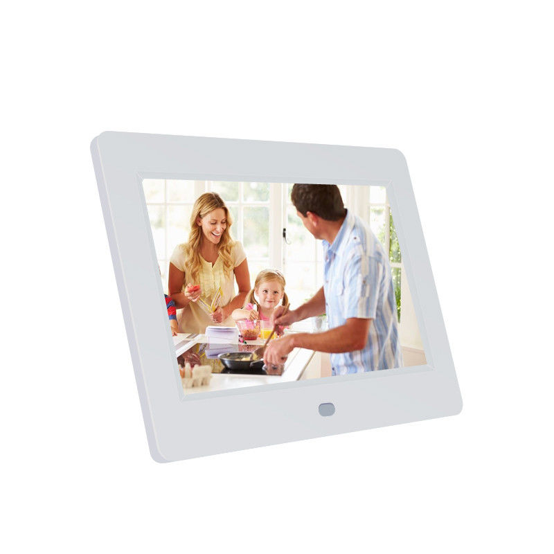 7 inci LCD Digital Photo Frame 1024x600 IPS Layar Kecerahan disesuaikan