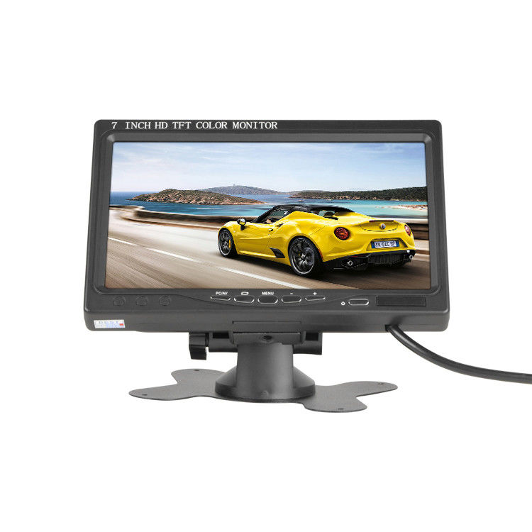 12-24V 800x480 7 inci LCD Car Monitor dengan 2AV Video Sun visor
