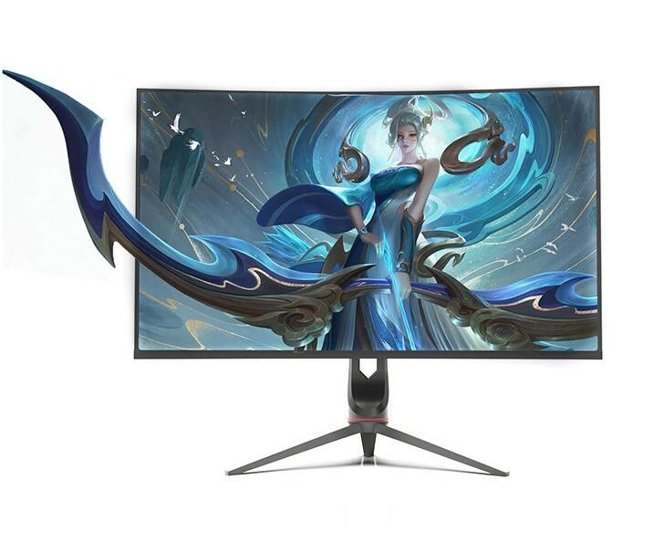 HDR10 1k 165Hz Gaming Desktop Monitor Dengan Adjustable Base MVA Panel