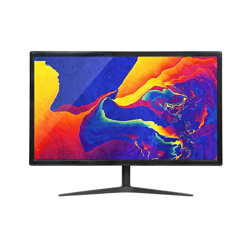 Hitam 20 Inch 75Hz Frameless Komputer Monitor Wall Mount 250cd / M2