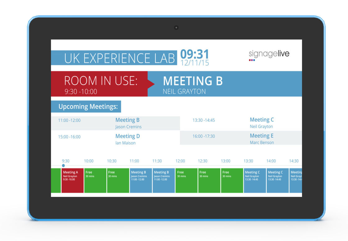 RK3288 Quad-Core Android Tablet dengan 10-Point Capacitive Touch dan LED Light Bar untuk penggunaan industri