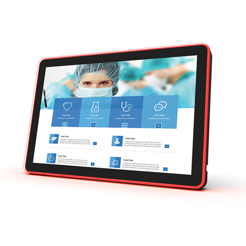ROCKCHIP RK3288 Tablet layar sentuh dinding dengan LED Light Bar