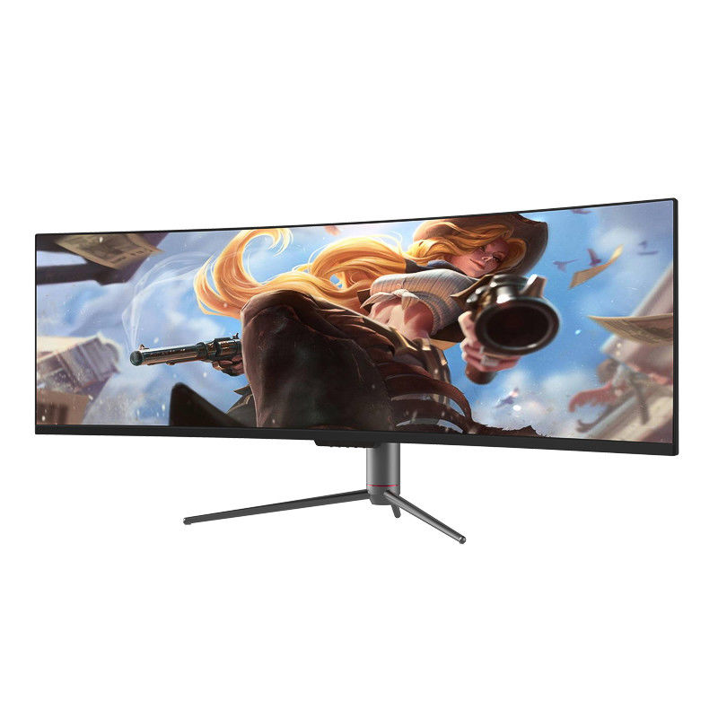 49 inci 120Hz Gaming Desktop Monitor Frameless Curved Widescreen