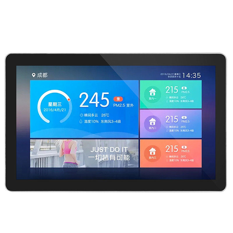 Anti Newton 32 Inch Open Frame Touch Display IR Kapasitif Sentuh Untuk Kiosk
