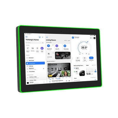 13.3Inch Wall Mounted Conference Room Tablet NFC/RFID POE Tablet Android Komersial Mengelilingi Lampu Led