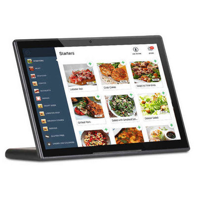 Pemesanan Self-Service dengan Prosesor RK3566 15.6 Inci Tablet Restoran POE NFC 1080P HD Resolusi 10-Point Touch Android 11