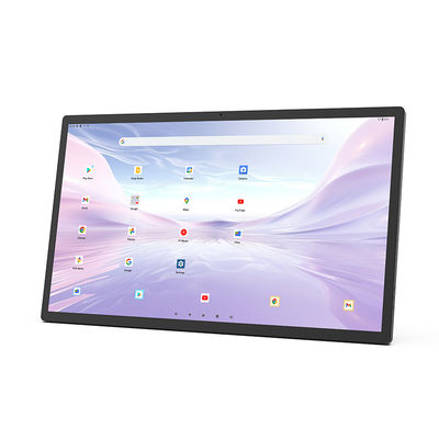 Pembaca NFC 21.5 inci yang dipasang di dinding android all in one tablet pc 4GB 32GB WIFI Rj45 jaringan