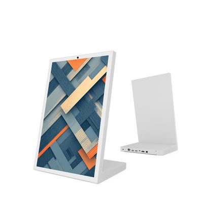 Tablet PC Android desktop berbentuk L 13,3 inci RK3568 POE untuk bisnis, kios, restoran, dan pemesanan lainnya