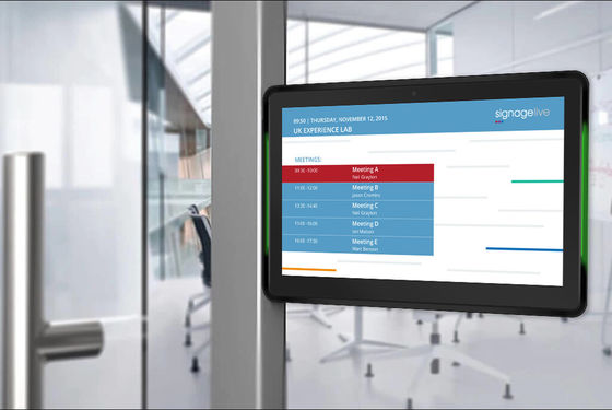 IPS Android 8.1 Meeting Conference Room Tablet POE LED Light Bar