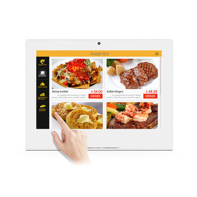 Tablet Android Desktop POE NFC RK3288 10.1 Inci L untuk Restoran